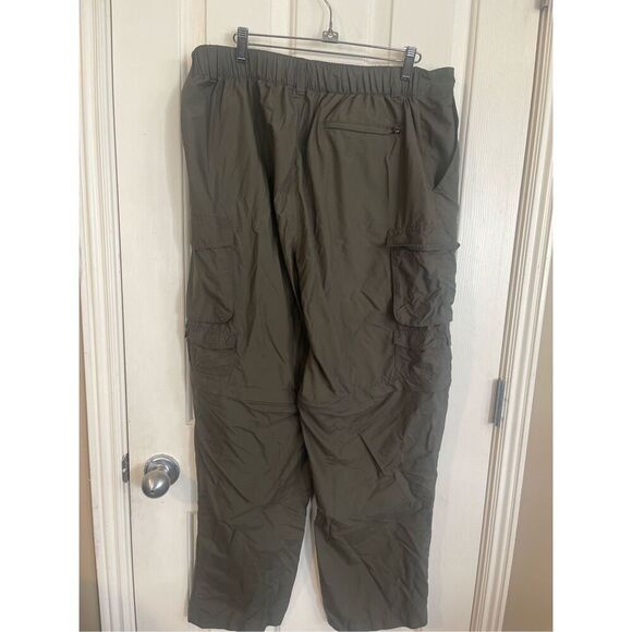 Rugged Exposure Mens Army Green Convertible Waterproof Cargo Pants Shorts XL - Picture 11 of 15